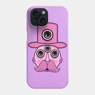 Tophat Moustache Weirdo Phone Case