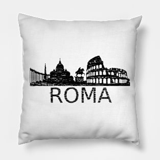 Rome - World Cities Series by 9BH Pillow