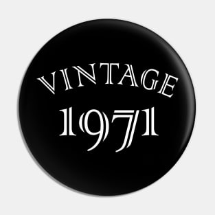 50th Birthday Aniversary Vinatage Pin