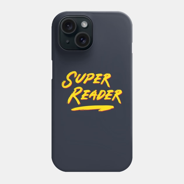 Super Reader Phone Case by mikevotava