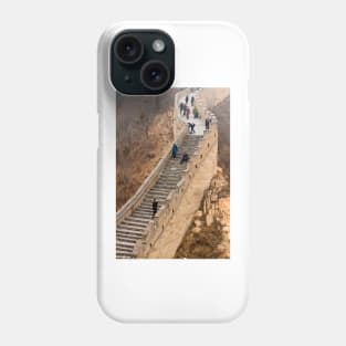 The Great Wall Of China At Badaling - 9 - A Close Up © Phone Case