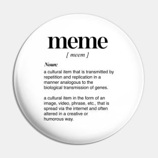 Meme Definition Pin