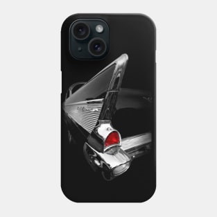 1957 Chevy Bel Air - black Phone Case