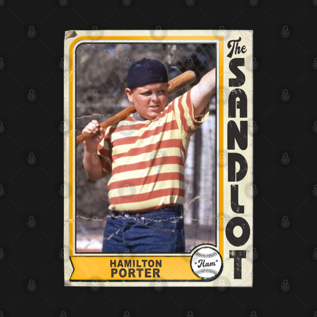 Disover Hamilton 'Ham' Porter Vintage The Sandlot Trading Card - The Sandlot - T-Shirt