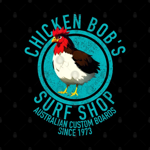 Chicken Bobs Surf Shop by Tezatoons
