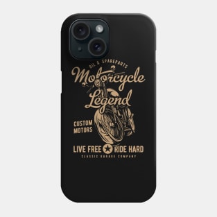 Motocycle legend motor custom Phone Case