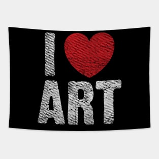 I Heart Art Tapestry