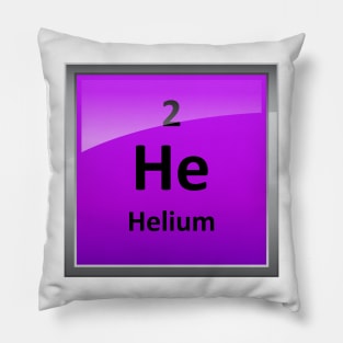 Helium Element Tile - Periodic Table Pillow