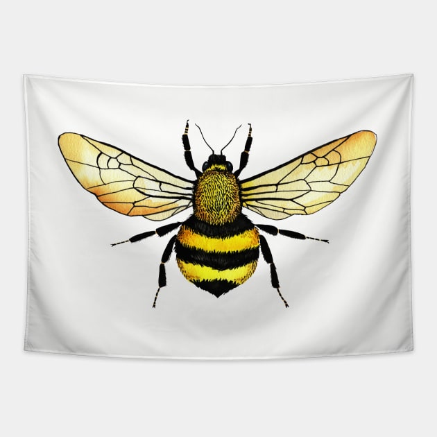 Buzzy Bee, Honey Sweet Tapestry by JCPhillipps