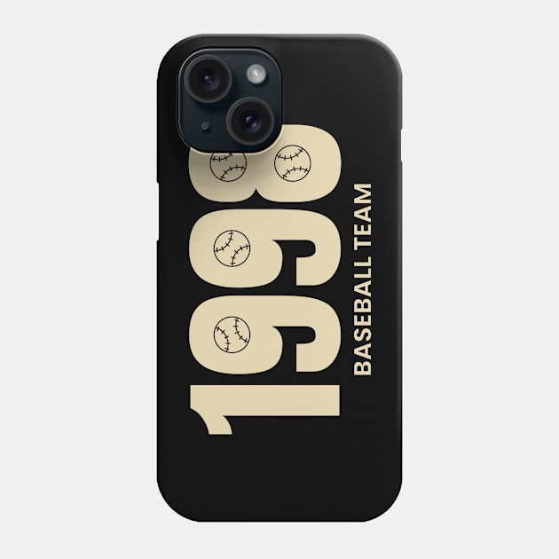 baseball team est 1998 Phone Case by ALSPREYID