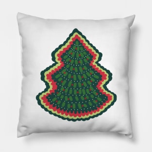 Little Tree Doodle - Fun and fresh digitally illustrated graphic design - Hand-drawn art perfect for stickers and mugs, legging, notebooks, t-shirts, greeting cards, socks, hoodies, pillows and more Pillow