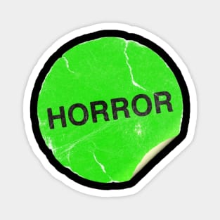 Horror VHS sticker Magnet