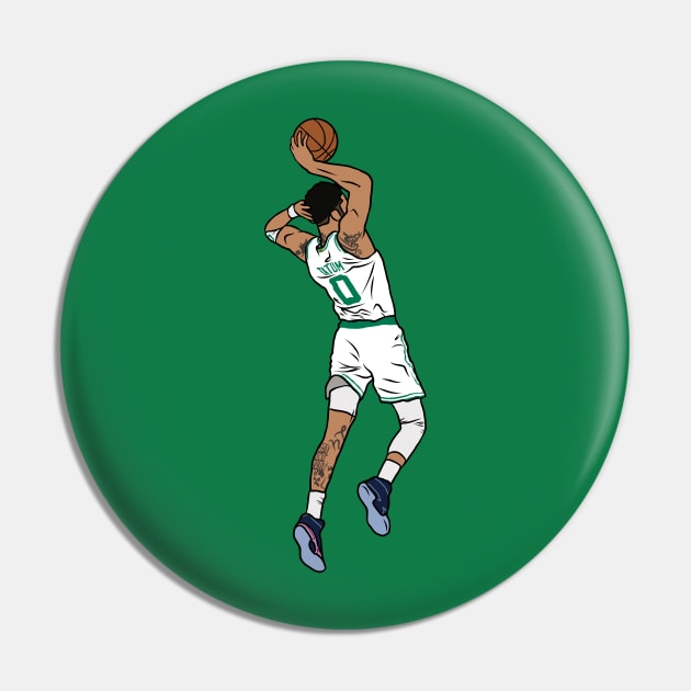 Jayson Tatum Mailman Dunk Pin by rattraptees