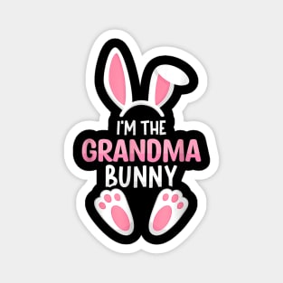 I'm The Grandma Bunny Matching Family Easter Party Outfit Magnet