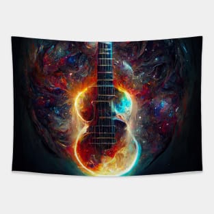 Nebolous Guitar Tapestry