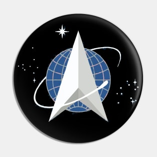 Space Force v2, From Official USSF Seal, Logo Pin