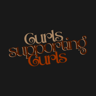 Curls Supporting Curls v4 T-Shirt