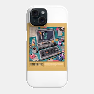 Retro Computers Tee Phone Case