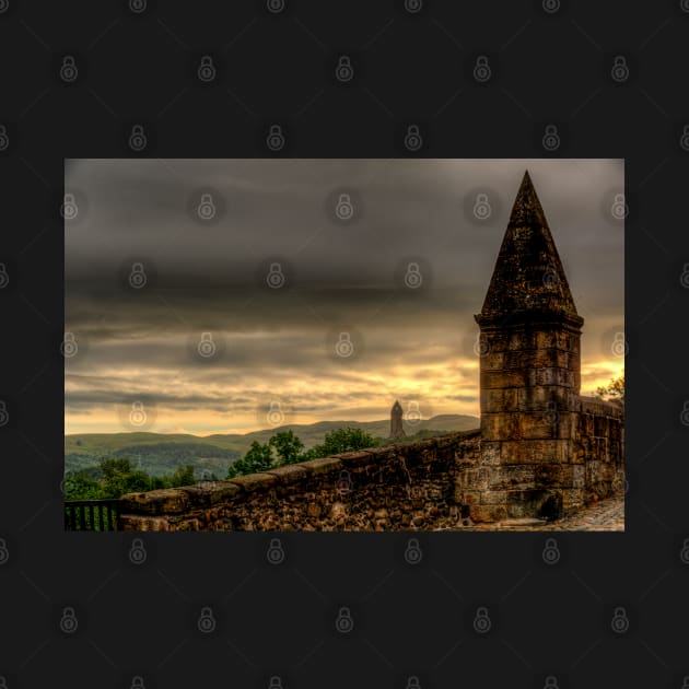 William Wallace Monument From Stirling Bridge by axp7884