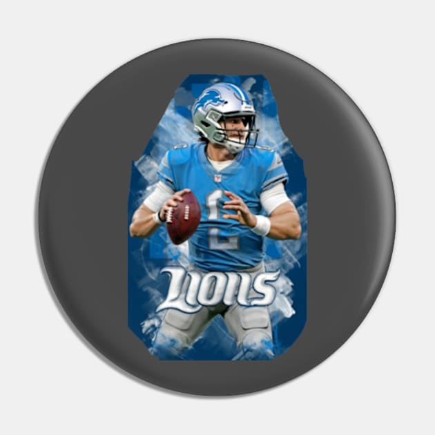 Detroit Lions Pin by TshirtMA