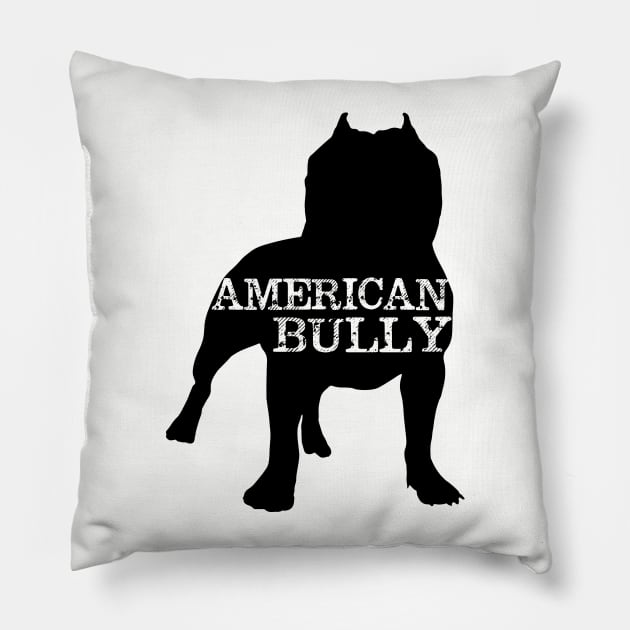 American Bully Pillow by Nartissima