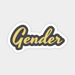 Gender Guitars Magnet