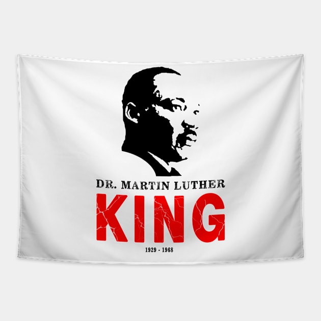 Martin Luther King Tapestry by Nazar