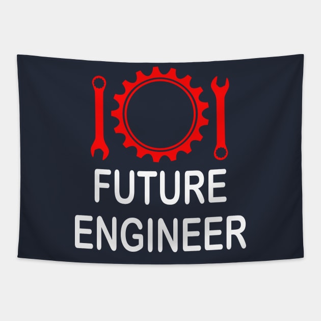 future engineer mechanical engineering school Tapestry by PrisDesign99