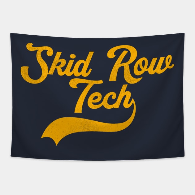 Skid Row Tech Tapestry by darklordpug