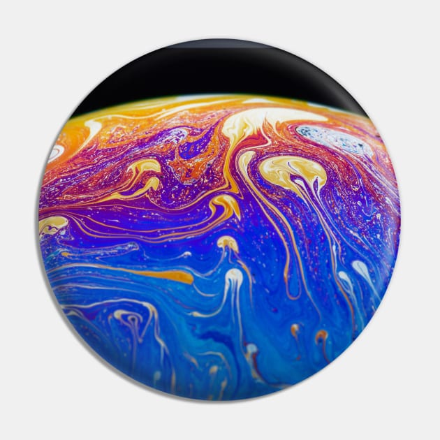 Soap Bubble Close Up Pin by philippemx