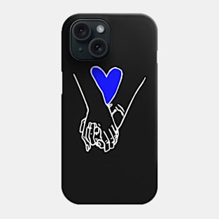 hold hands Phone Case