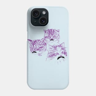 Meowstache Phone Case