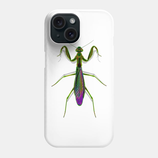 Praying Mantis Phone Case by crunchysqueak