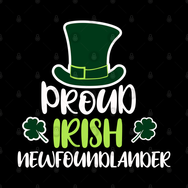 Proud Irish Newfoundlander T-Shirt by Newfoundland.com