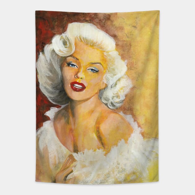 Marilyn Tapestry by Svetlana Pelin