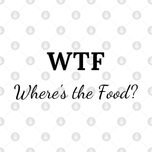 WTF - Where's the food? by Gluten Free Traveller