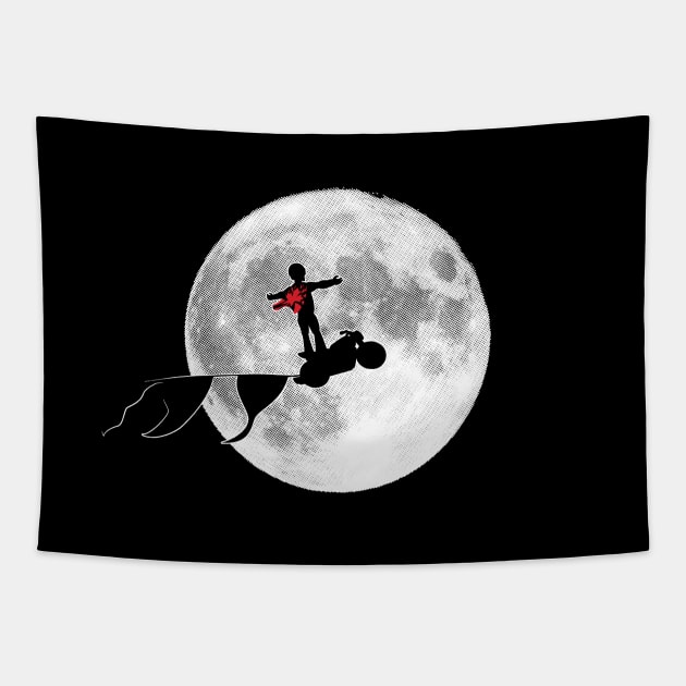 Caboom Phone Home Tapestry by DCLawrenceUK