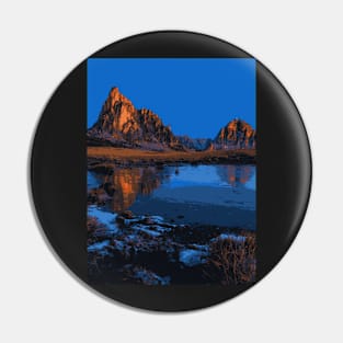 Cold Lagoon - Landscape Pin