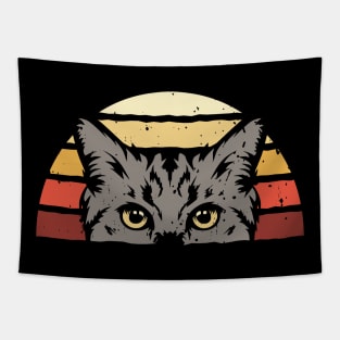 Retro cat Tapestry