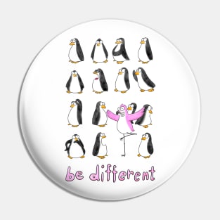 Be Different Pin