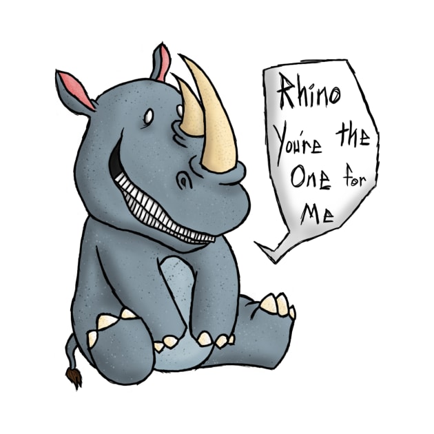 Rhino by TheDoodleDream