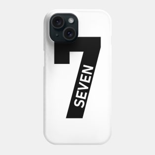 Number 7 Phone Case