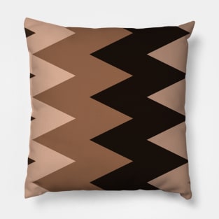 Chocolate and Cream Pillow