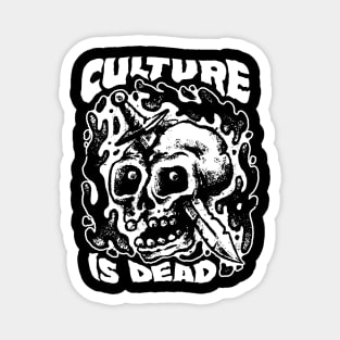 Rebel Culture Skull Magnet