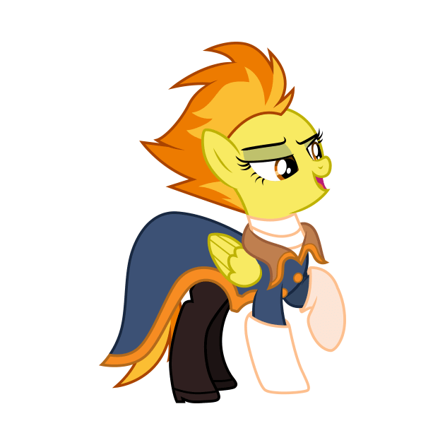 Spitfire as Captain Amelia by CloudyGlow