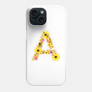 Botanical letter ‘A’ Phone Case