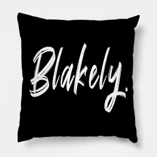 NAME GIRL  Blakely Pillow