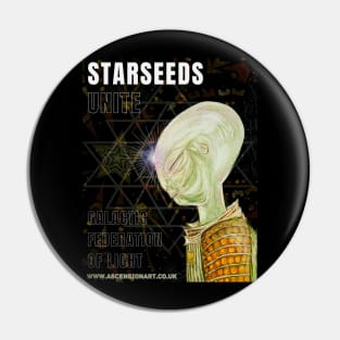 Starseeds Unite Pin