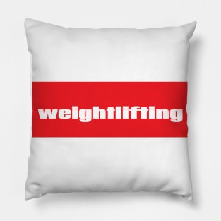 Weightlifting Pillow