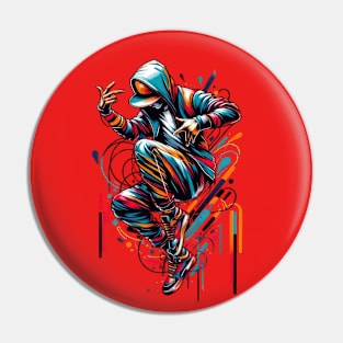 Graffiti Groove Pin